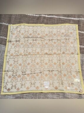 Anteprima  #010 Japanese  brand Floral Cotton Blend Scarf /handkerchief